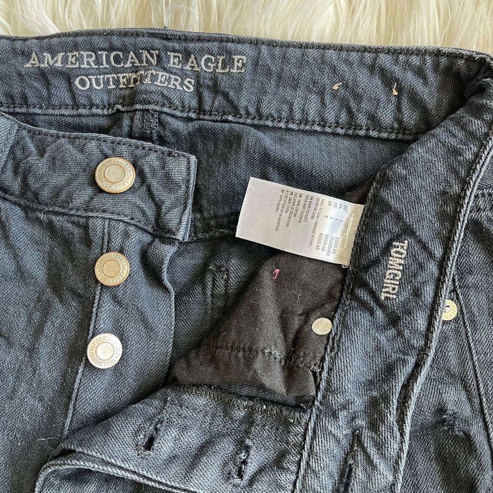 Black Rigid American Eagle Tomgirl Originals